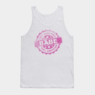 Certified Babe Tank Top